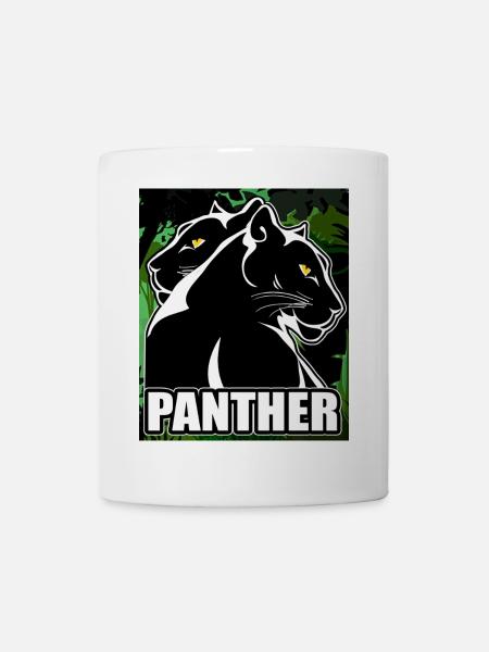 Panther - Tasse - Weiß