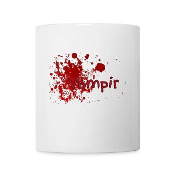 Vampir - Tasse - Weiß - Vorne