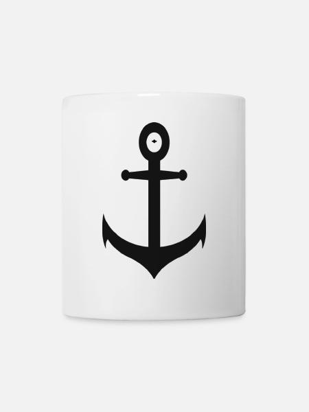Anker - Tasse - Weiß