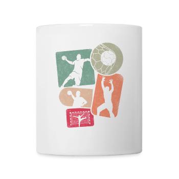 Handballer Handballspieler Kinder Handball Jungen - Tasse - Weiß - Vorne