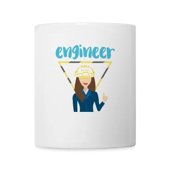 Tüftelnder Ingenieur Konstruktion - Tasse - Weiß - Vorne