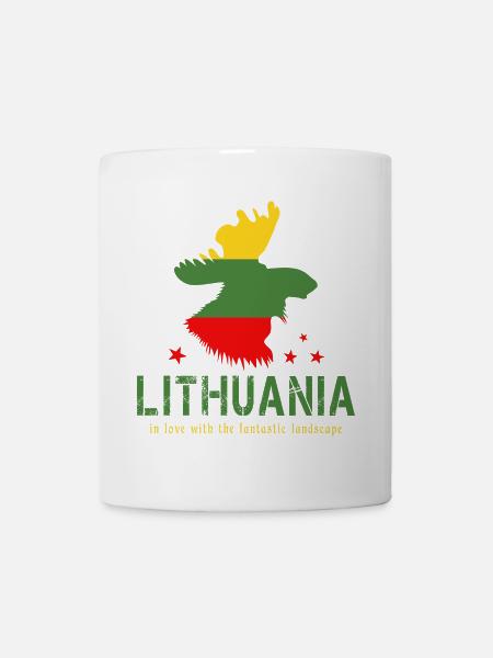 Litauen litauisch Vilnius - Tasse - Weiß