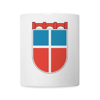 Wappen Saarland 1948 - Tasse - Weiß - Vorne