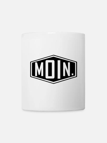 Moin - Tasse - Weiß