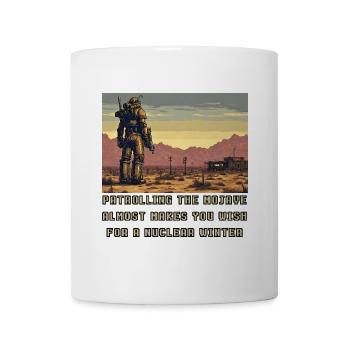 Patrouillen in der Mojave - Tasse - Weiß - Vorne