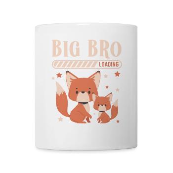 Großer Bruder Loading Big Bro - Tasse - Weiß - Vorne