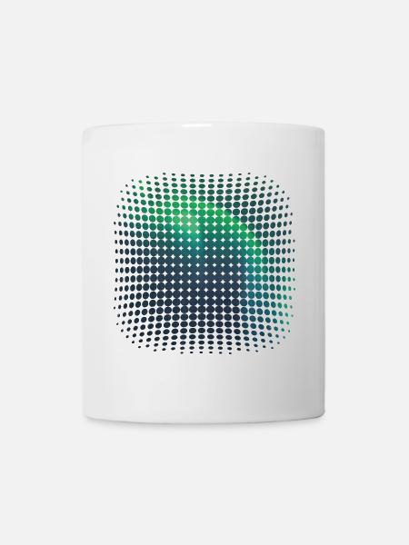 Polarlicht Aurora Borealis Nordlichter - Tasse - Weiß