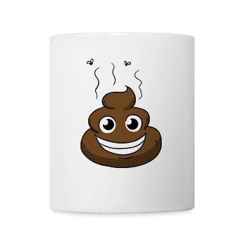Comic Poop - Tasse - Weiß - Vorne