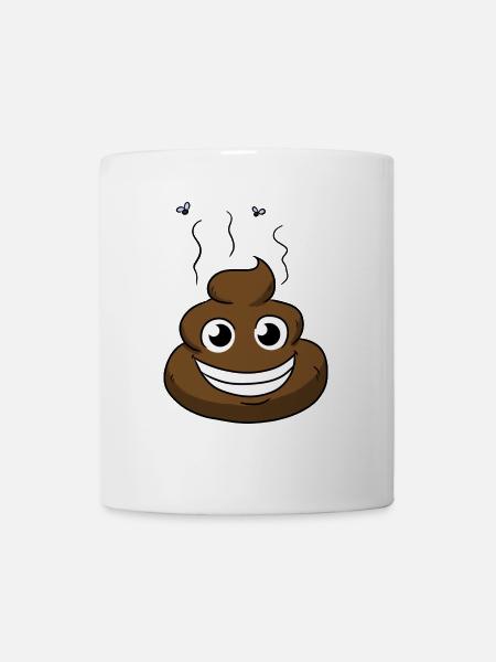Comic Poop - Tasse - Weiß