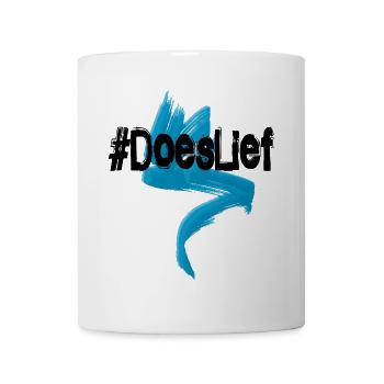 Respektiert Relief – drückt dein Herz aus – respektiert - Tasse - Weiß - Vorne