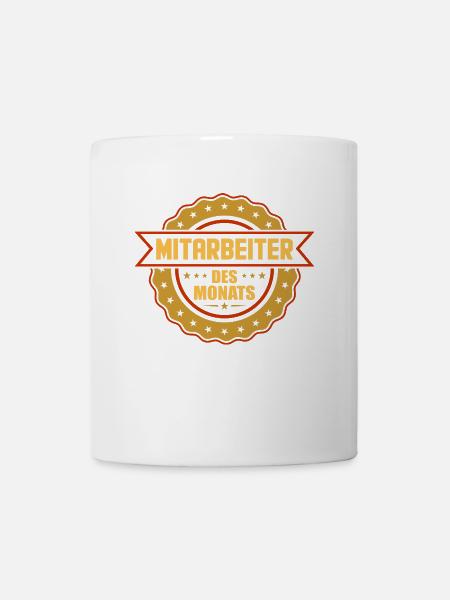 Mitarbeiter Des Monats - Tasse - Weiß