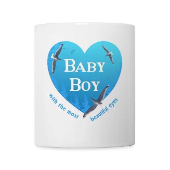 baby boy - Tasse - Weiß - Vorne