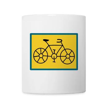 FAHRRAD. FAHRRAD - Tasse - Weiß - Vorne