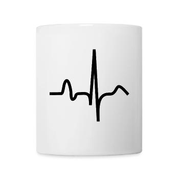 EKG - Tasse - Weiß - Vorne