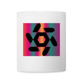 KUNST. GEEK. WEINLESE. GRAFIK. MANGA. ASIEN - Tasse - Weiß - Vorne