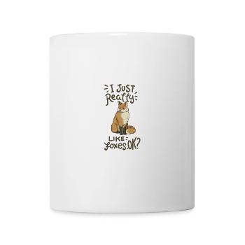 Fuchs Tier Wald - Tasse - Weiß - Vorne