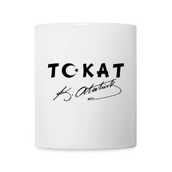 Tokat Türkei Flagge Ata - Tasse - Weiß - Vorne