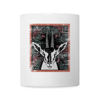 Anmutige Gazelle Steppenläufer - Tasse - Weiß - Vorne