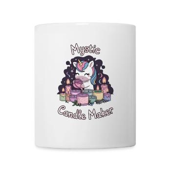 Fabricant de bougies mystiques. - Mug blanc - blanc - Devant