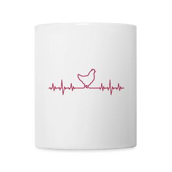 Huhn Henne - Tasse - Weiß - Vorne