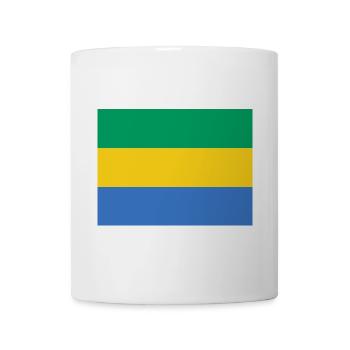 Gabun - Tasse - Weiß - Vorne
