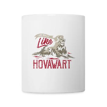Wachsamer Hovawart Bauernhofhund - Tasse - Weiß - Vorne