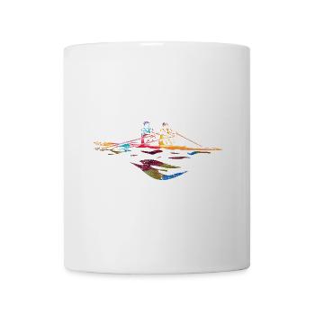 Schneidiger Ruderverein Steuermann - Tasse - Weiß - Vorne