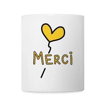VIELEN DANK. DANKE. VIELEN DANK. JAHRESTAG. GEBURT. - Tasse - Weiß - Vorne
