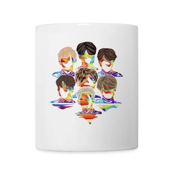 Pulsierende K-Pop Konzertnacht - Tasse - Weiß - Vorne