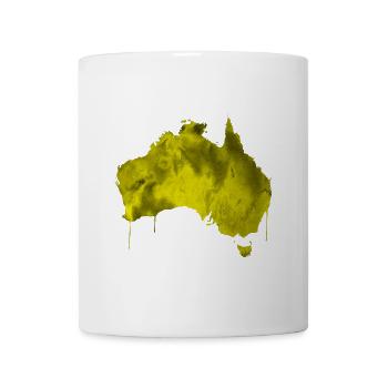 australien - Tasse - Weiß - Vorne