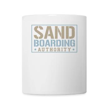 Sanboarding Behörde Boardsport Sandboarding - Tasse - Weiß - Vorne
