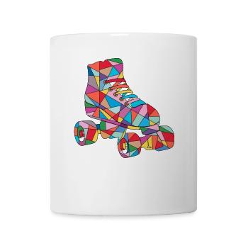 Rollschuh Mädchen Roller Skating Kinder Rollschuhe - Tasse - Weiß - Vorne