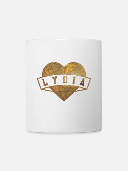 Vorname Lydia - Tasse - Weiß