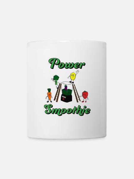 Smoothie Power - Tasse - Weiß