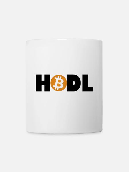 Bitcoin Revolution – Hold the Future - Tasse - Weiß
