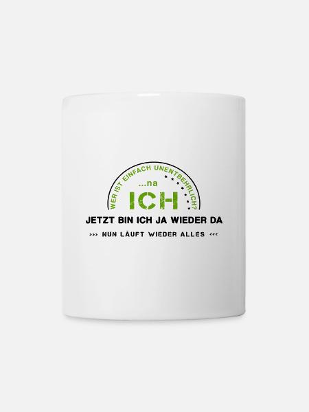 Egoist selbstverliebt Ich - Tasse - Weiß