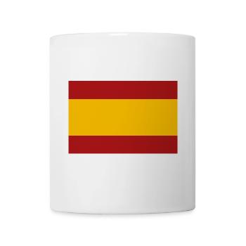 SPANISCHE FLAGGE - Tasse - Weiß - Vorne