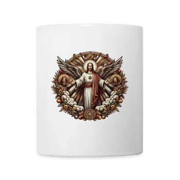 Jesus Christ Logo - Tasse - Weiß - Vorne