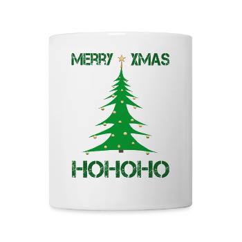 Merry Christmas xmas - Tasse - Weiß - Vorne
