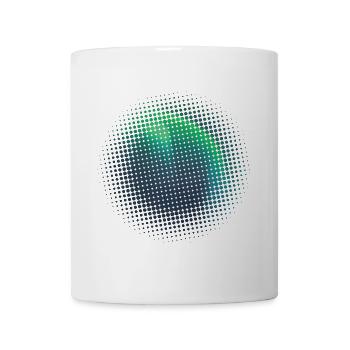 Polarlicht Nordlichter Aurora Borealis - Tasse - Weiß - Vorne