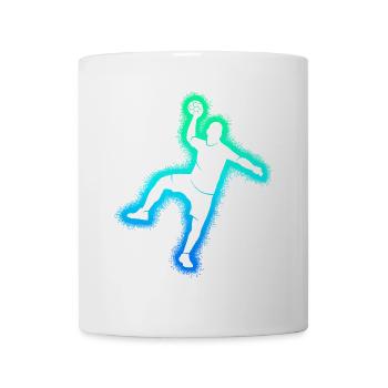 Handballspieler Handballer Herren Handball Jungen - Tasse - Weiß - Vorne