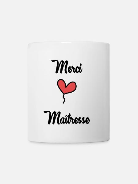 MAÎTRESSE - Mug blanc - blanc
