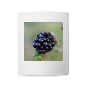 Brombeere Brombeeren Beeren Früchte - Tasse - Weiß - Vorne