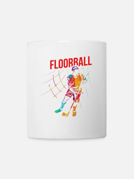 Katzenschneller Unihockey Torwart - Tasse - Weiß