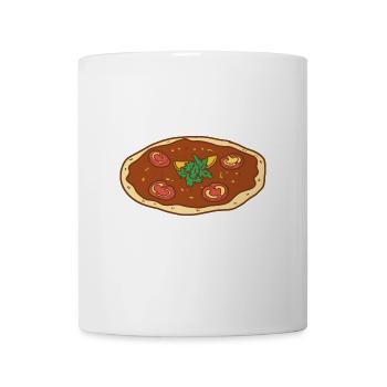 Würziges Lahmacun Fladenbrot - Tasse - Weiß - Vorne