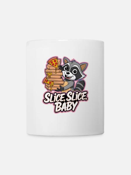 Tranche, Tranche, Bébé - Mug blanc - blanc