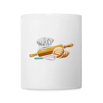 Fleißiger Bäcker Handwerkskunst - Tasse - Weiß - Vorne