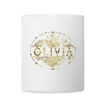 Olivia - Tasse - Weiß - Vorne