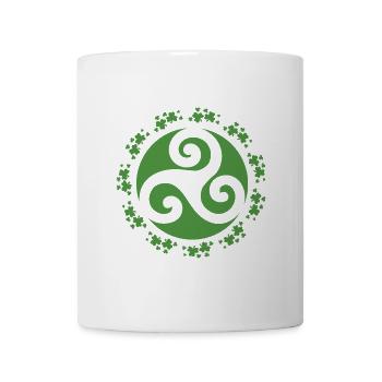Triskele Celtic - Tasse - Weiß - Vorne