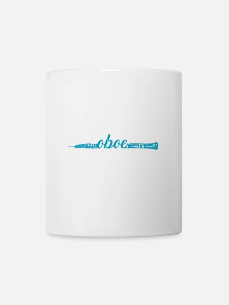 Beschwingte Oboe Orchesterklang - Tasse - Weiß